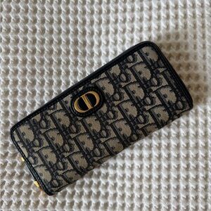 Dior Oblique Zippy Wallet